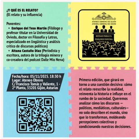 Grupo de trabajo Mesas para el diálogo social 1er evento 