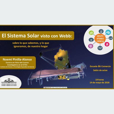 El Sistema Solar visto con el telescopio espacial Webb