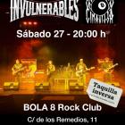 Concierto de Invulnerables en el Bola 8 de Gijón